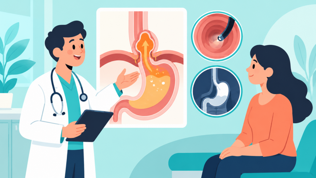 Hiatal Hernia and Acid Reflux: Symptoms, Tests and Treatment