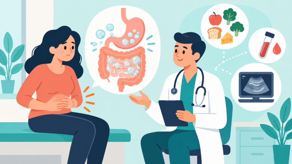 Constant Gas and Bloating: Common Causes, Warning Signs and Tests