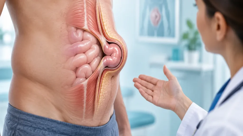 Hernia in Telugu: లక్షణాలు, Types, Surgery మరియు Recovery